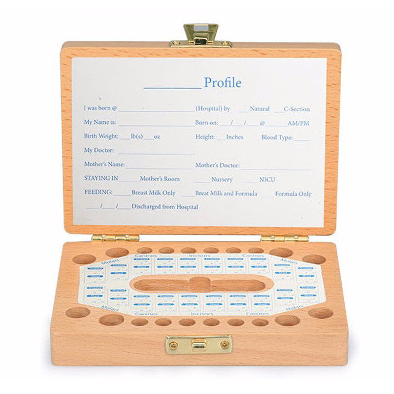 Baby Tooth Box Baby Lanugo Tooth Box