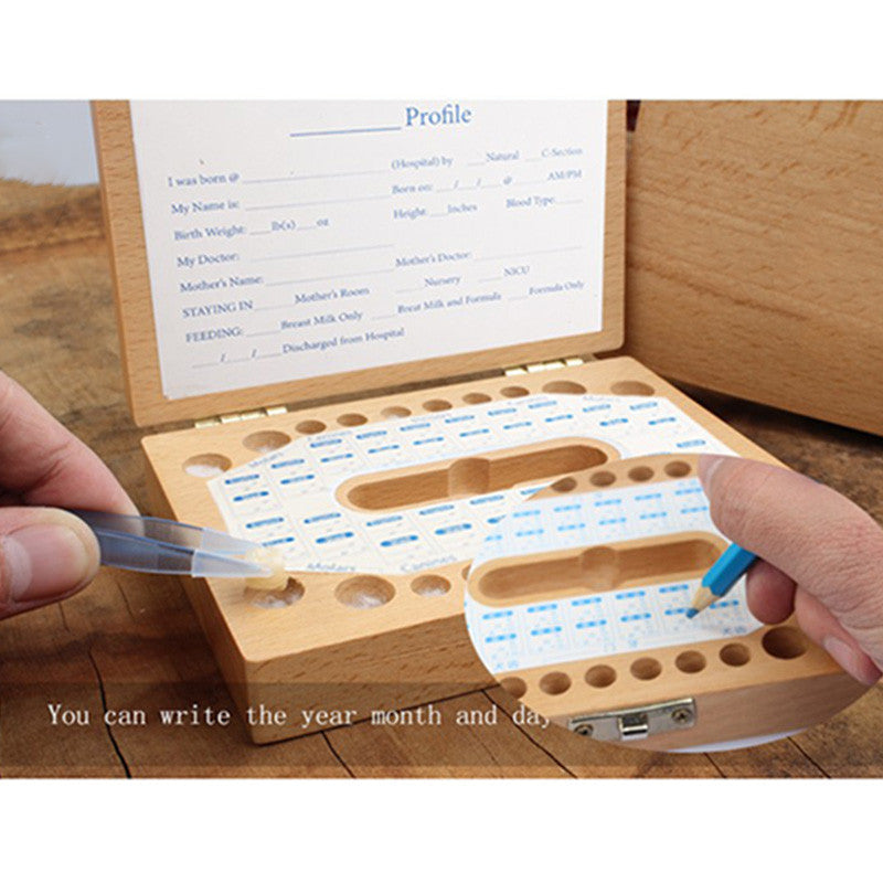 Baby Tooth Box Baby Lanugo Tooth Box