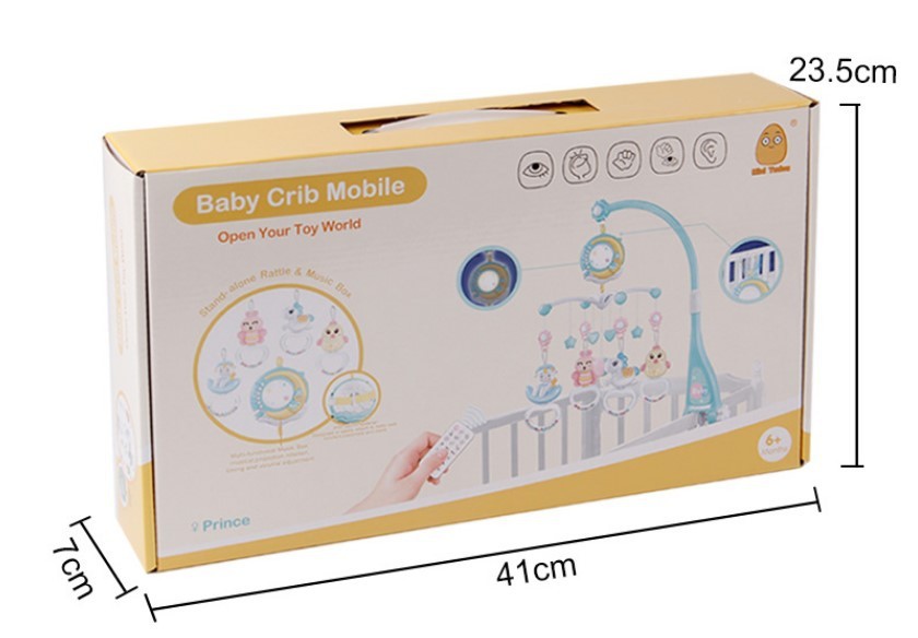 Baby music bedside bell projection