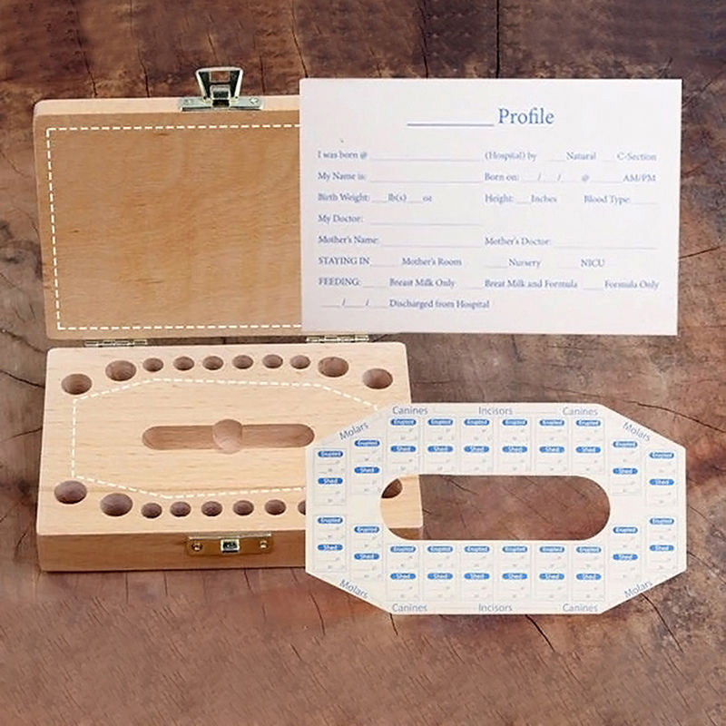 Baby Tooth Box Baby Lanugo Tooth Box