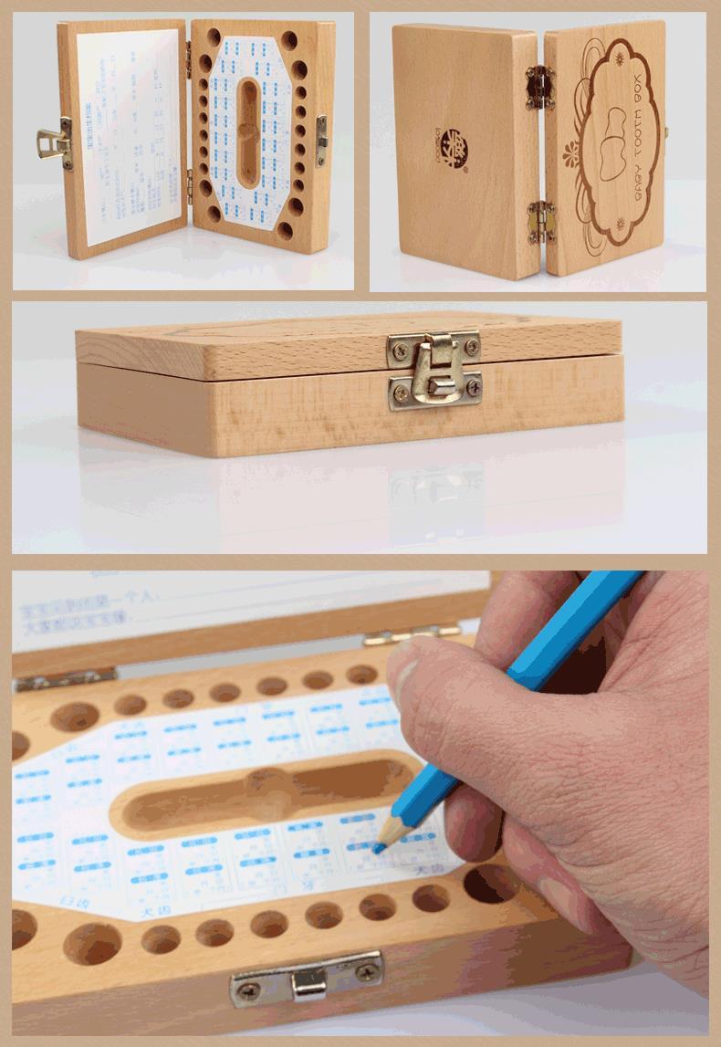Baby Tooth Box Baby Lanugo Tooth Box