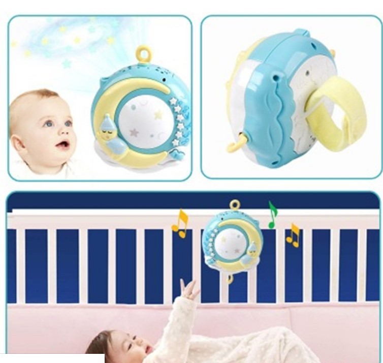 Baby music bedside bell projection